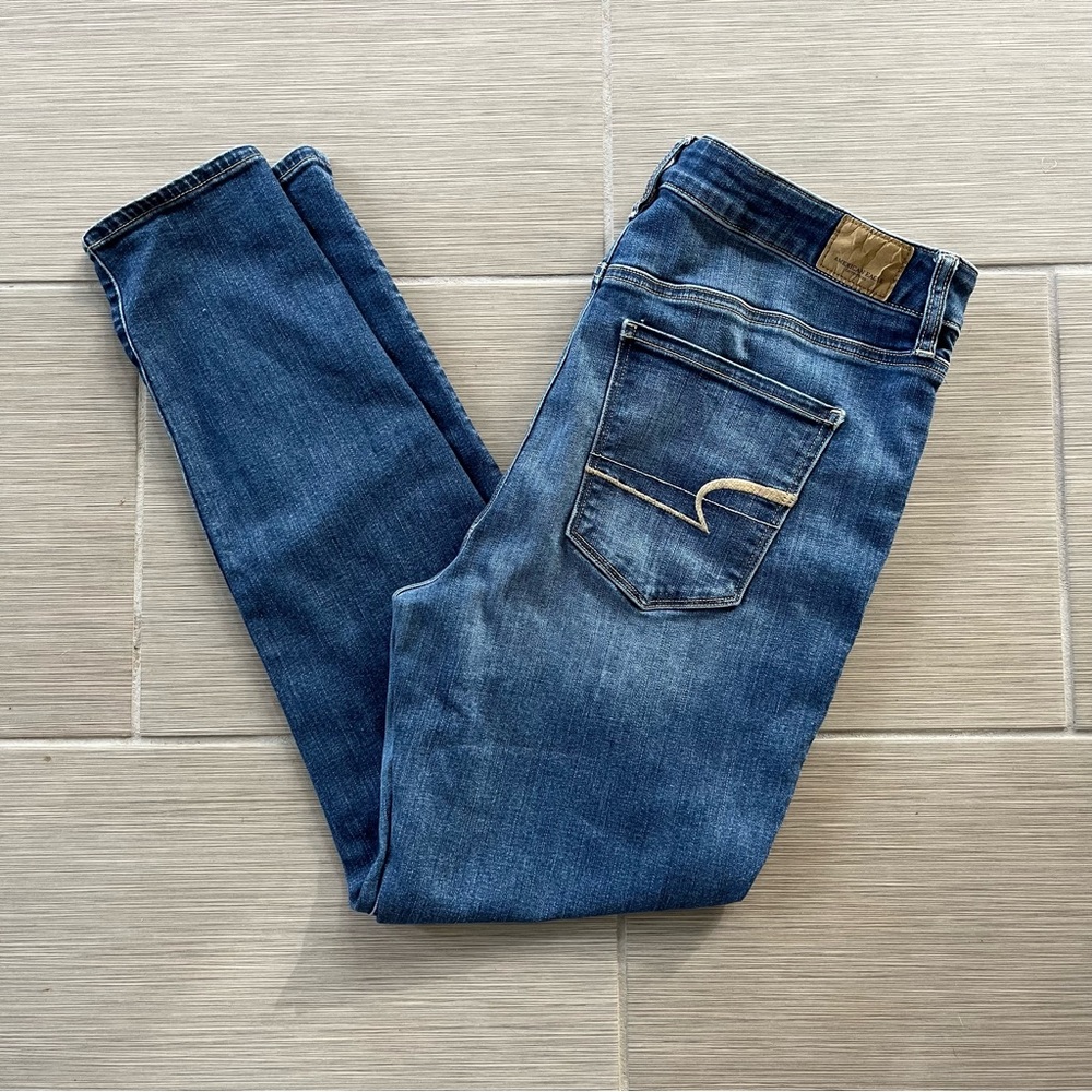 American Eagle, Super High Jegging, Size 14